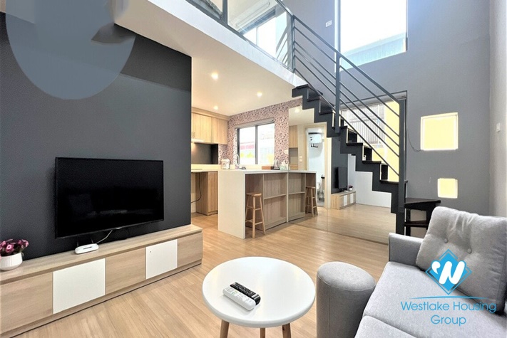 Nice design one bedroom for rent in Ong Ich Khiem st, Ba Dinh District 